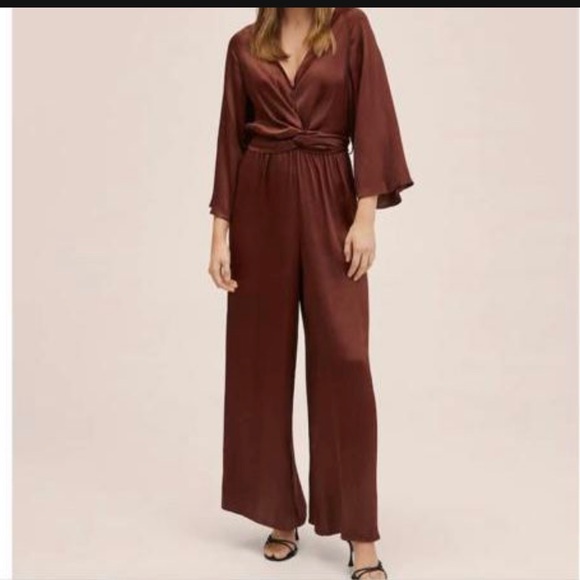 Brand new Satin jumpsuit- Size Large - Picture 1 of 7